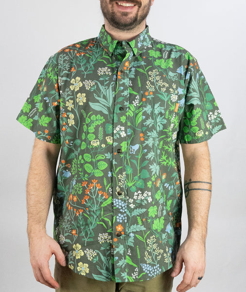 Floral Button-down