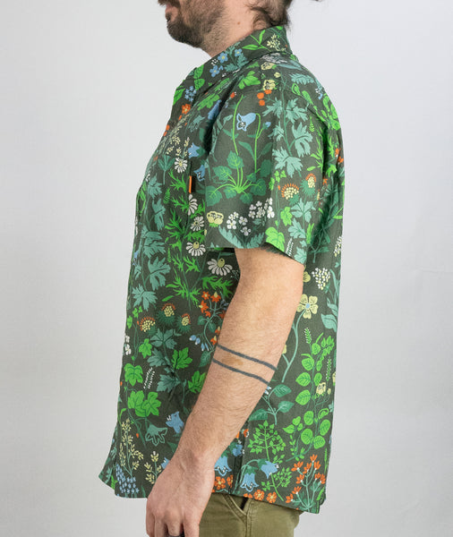 Floral Button-down