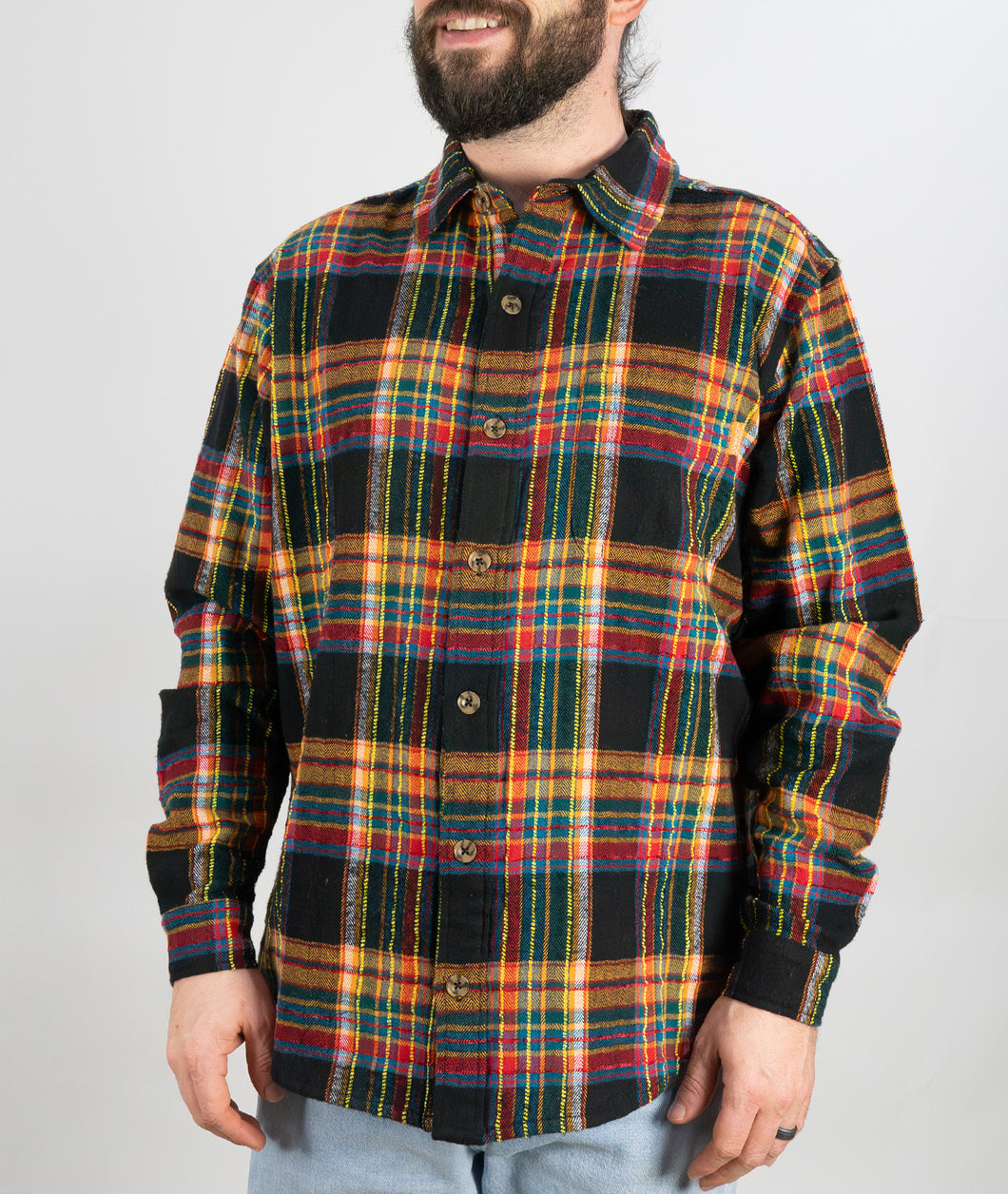 Smells Like Plaid Spirit Flannel