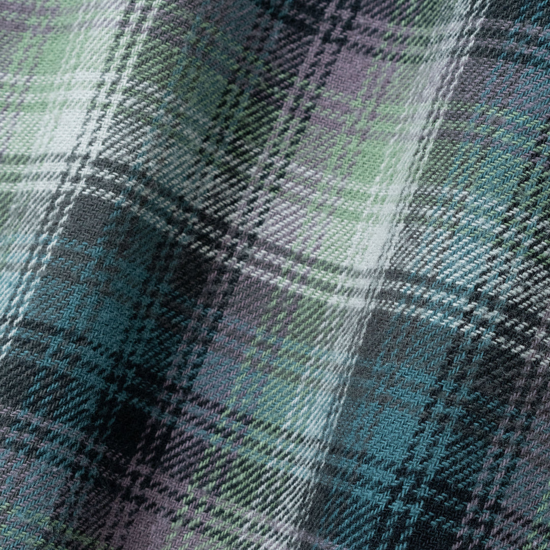 Pisgah Mist Flannel - Purple/Blue/Green