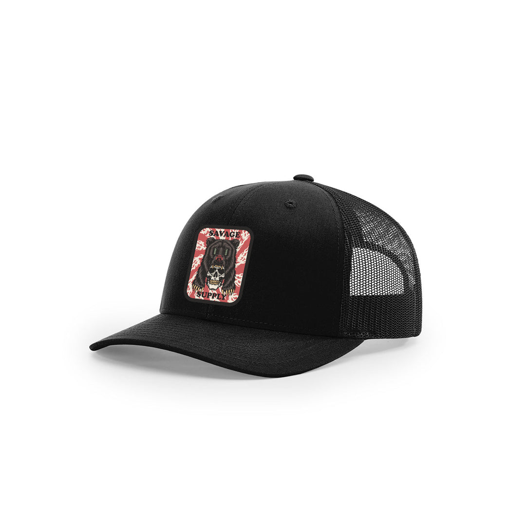 Headmaster Savage Trucker Hat Black