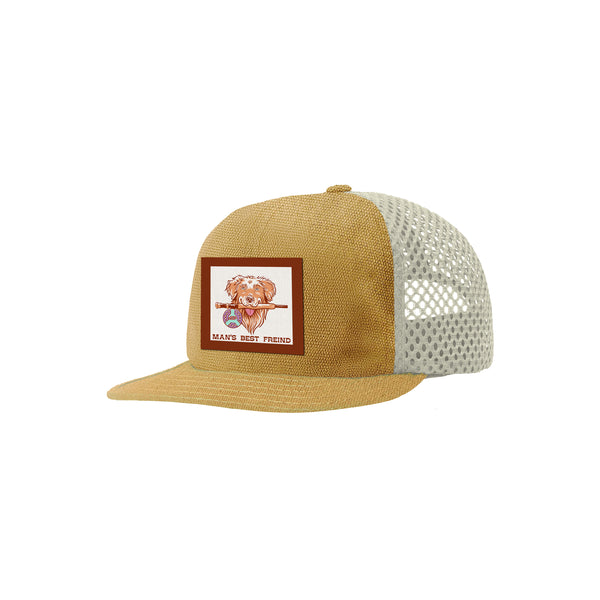 Man's Best Friend Canvas Mesh Hat