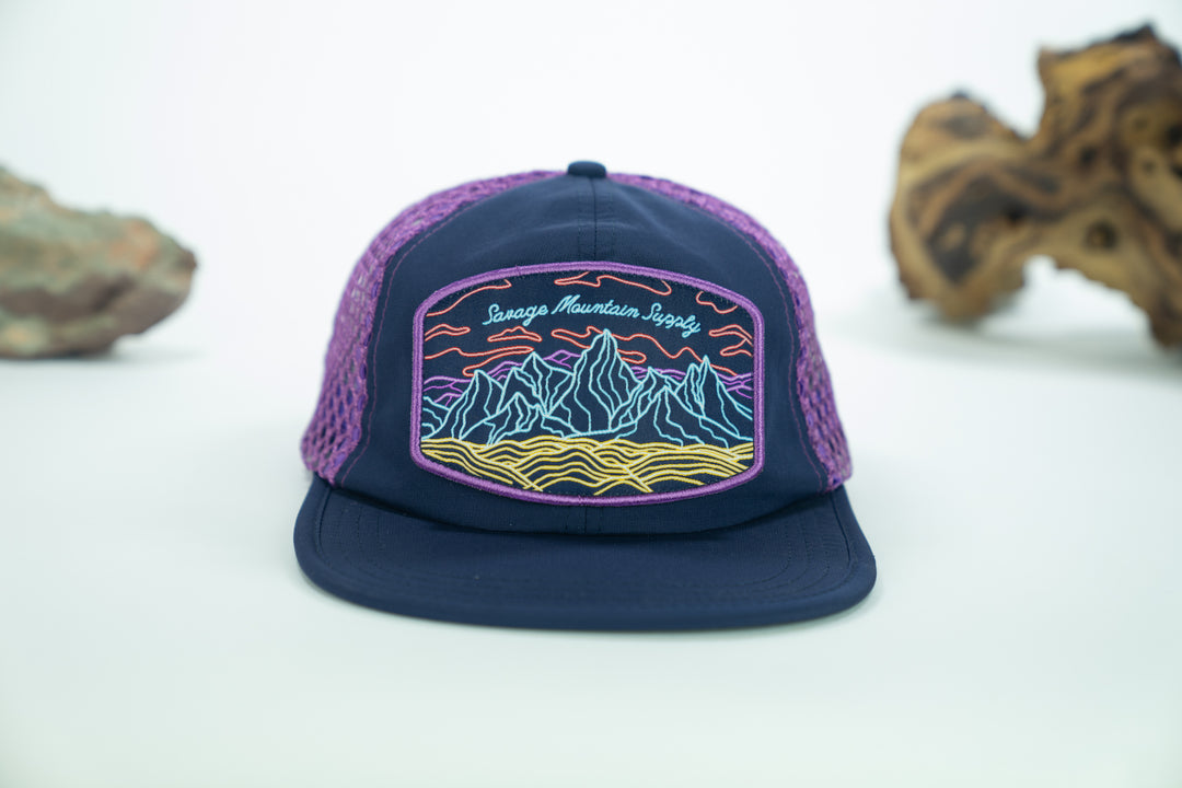 Neon Billboard Mesh Hat