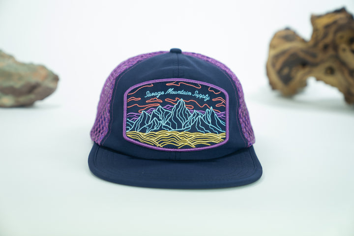 Neon Billboard Mesh Hat