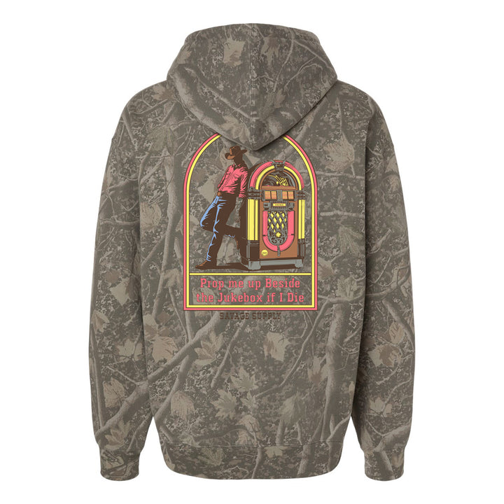 Prop Me Up Beside the Jukebox (If I Die) Tee - Deadwood Tree Camo