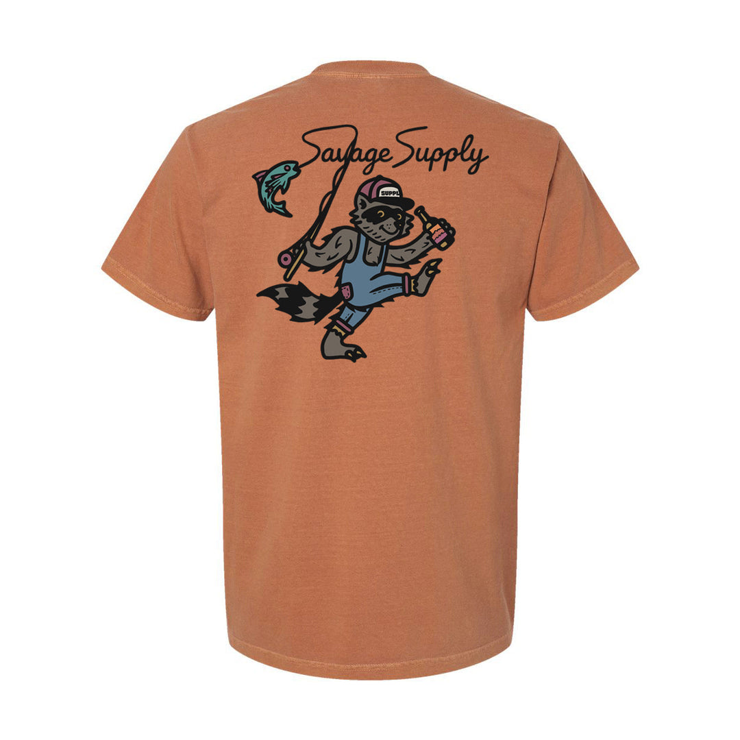 Dancing Raccoon Yam tee