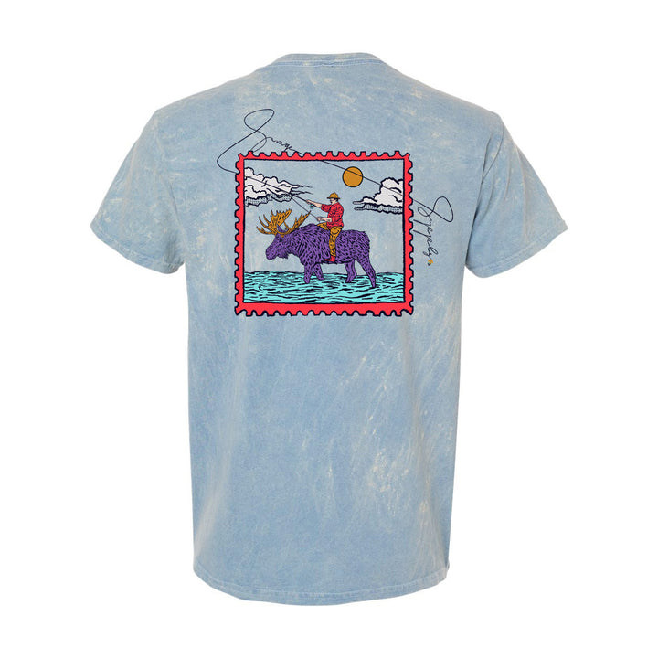 Pop Teddy Tee - Polar Blue