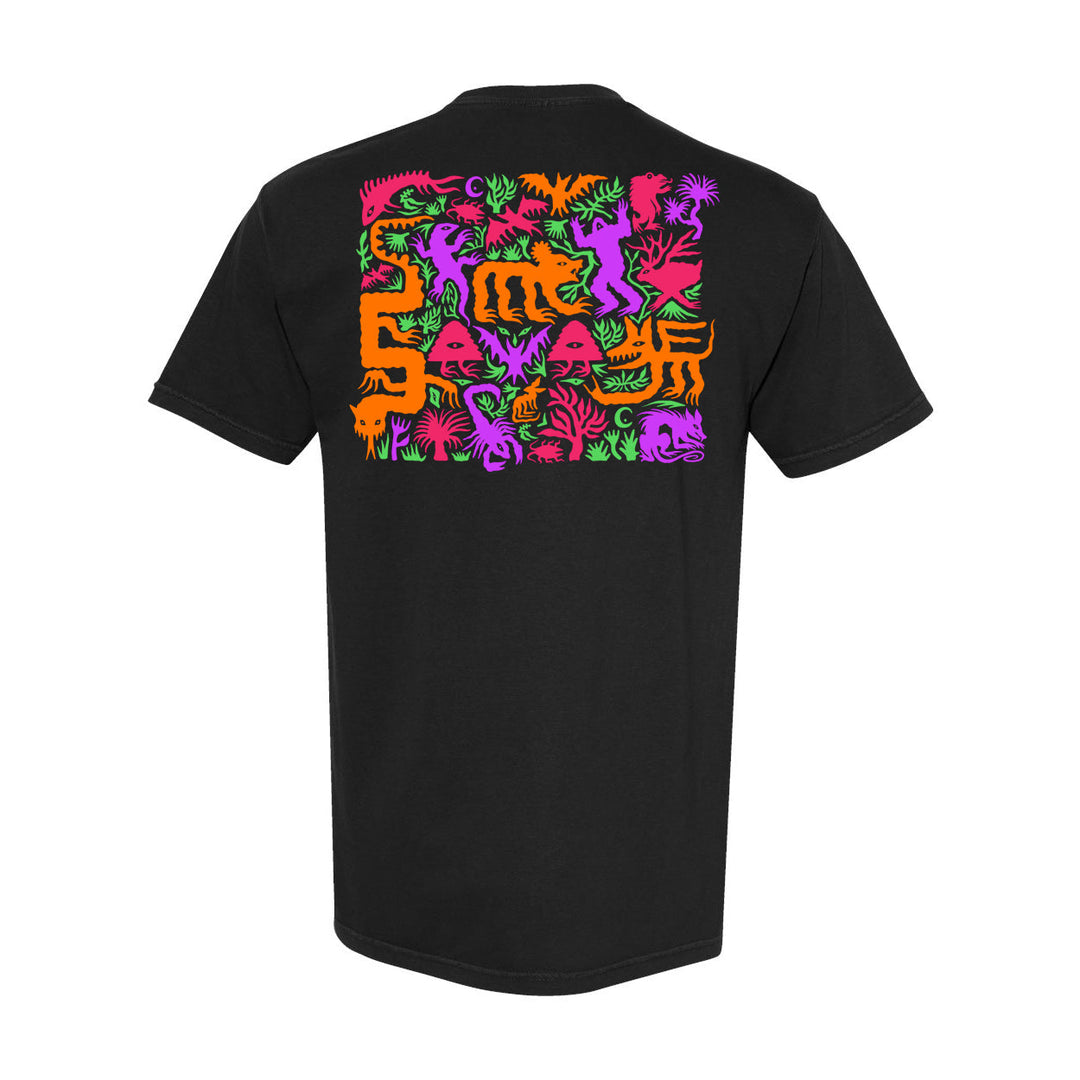 Savage Sightings Black tee