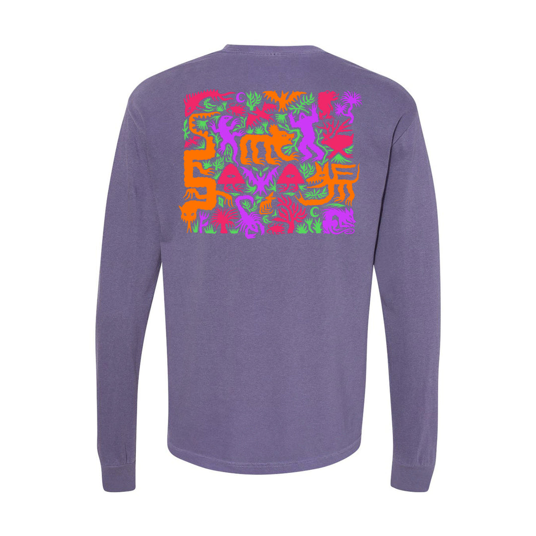 Savage Sightings Grape tee