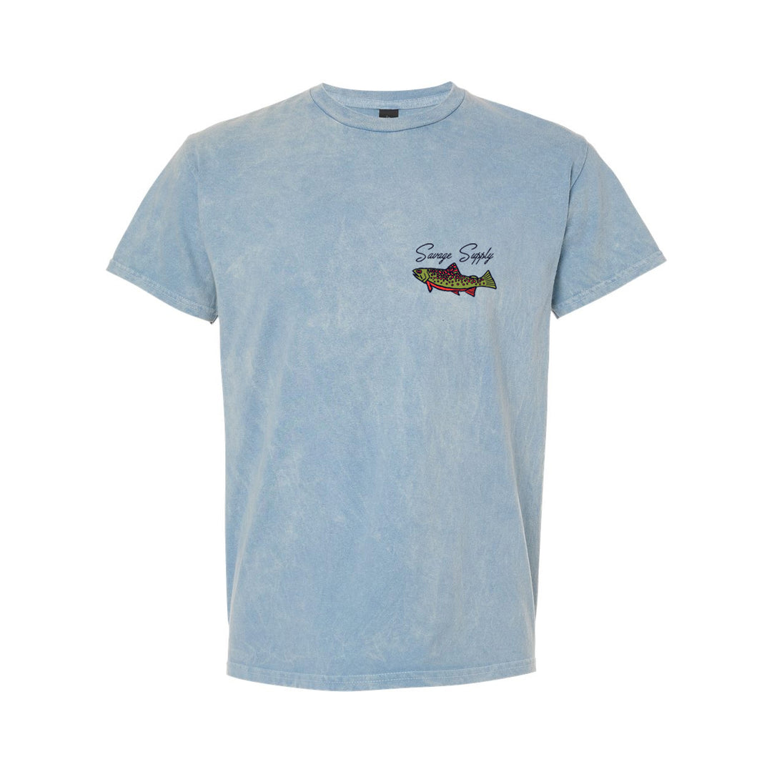 Pop Teddy Tee - Polar Blue