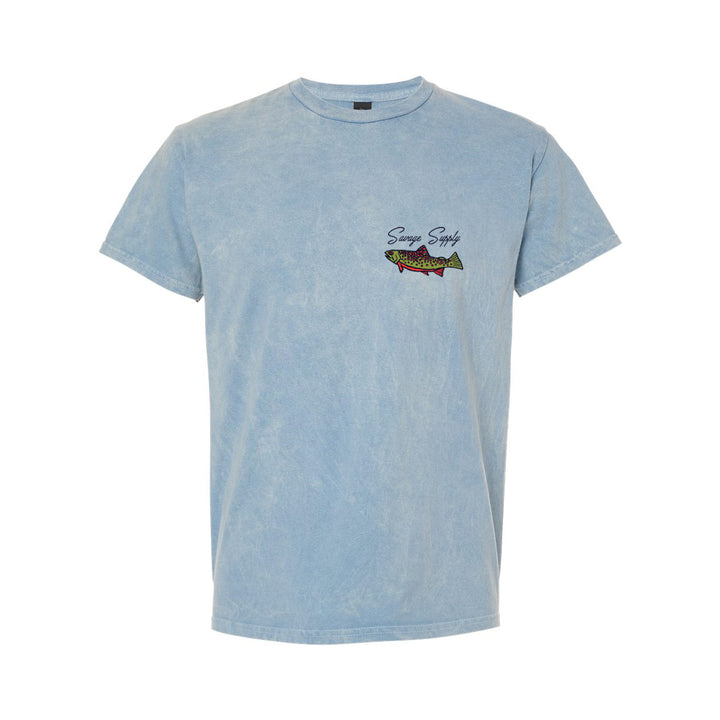 Pop Teddy Tee - Polar Blue
