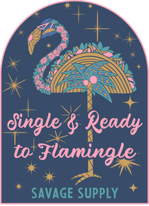 Flamingle Sticker