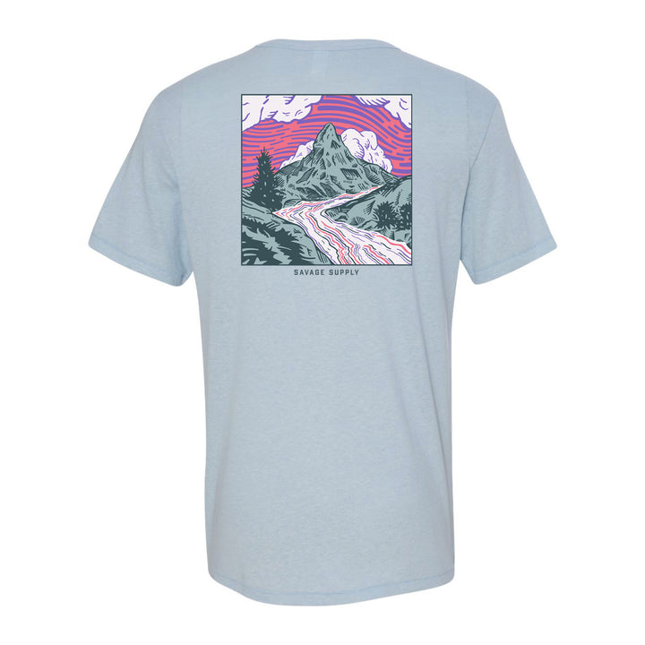 The Ridge Tee - Blue Sky