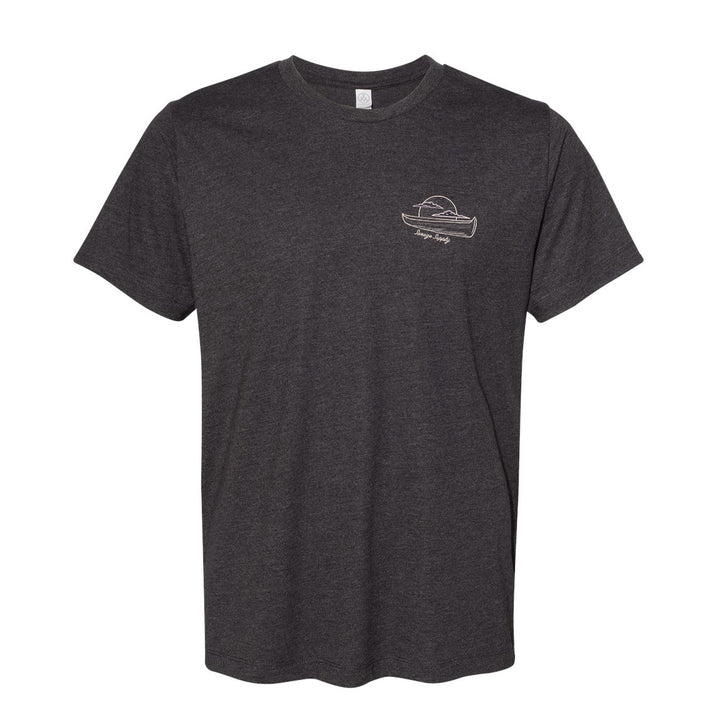 Uncharted Waters Tee - Heather Black